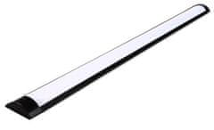 master LED LED svetilka 36W 6500k 3000lm 120cm slim IP20 črna, komplet 4 kom