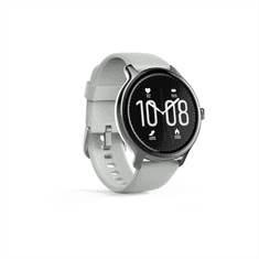 Hama Fit Watch 4910, športna ura, srčni utrip, oksimeter, kalorije, vodoodporna, siva