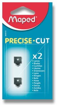 Maped Nadomestna rezila za Precise Cut - 2 rezili, ravno rezanje