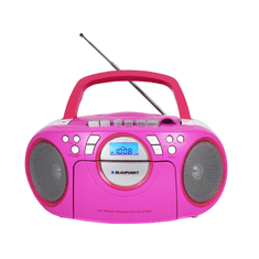 Blaupunkt BB16PK Boombox radio, roza