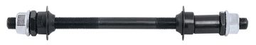 Kompletna os ZN kaljena trdna črna M9,5x175mm