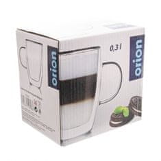 Orion Skodelica kozarec 300ml z dvojno steno in ročajem