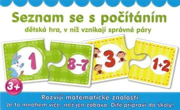 Dohany DOHÁNY Puzzle Pari Spoznajte štetje
