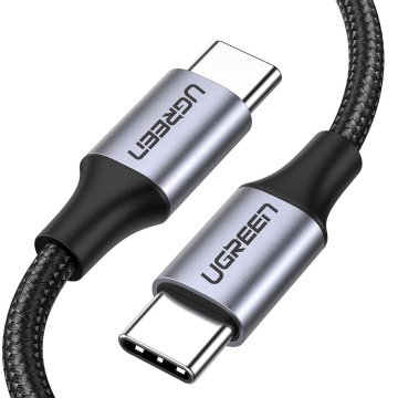 Ugreen Kabel USB-C do USB-C QC 3.0 PD 3A 60W 1m (črn)