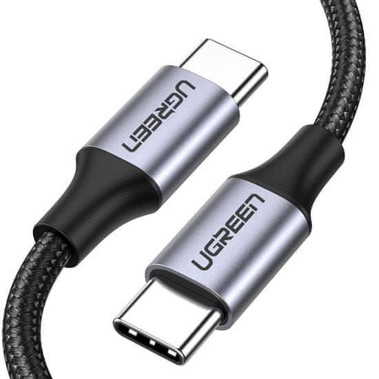 Ugreen Kabel USB-C do USB-C QC 3.0 PD 3A 60W 1m (črn)