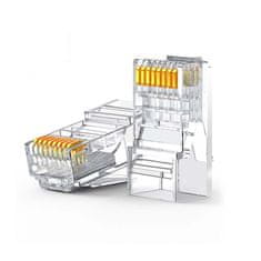 Ugreen Vtič RJ45 NW120, Ethernet, 8P/8C, Cat.6/6e, UTP (100 kosov)