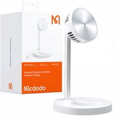 Mcdodo Priključna postaja, 2-v-1, magnetna, za iPhone, Airpods, bela Mcdodo CH-2150