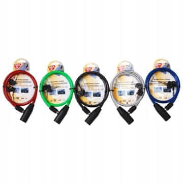 shumee Protivlomna ključavnica za kolo, zanka 650x8