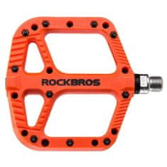 slomart Rockbros platformni pedali 2018-12AOR (oranžni)