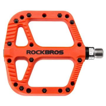 slomart Rockbros platformni pedali 2018-12AOR (oranžni)