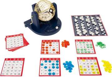 Small foot majhna igra Bingo z bobnom za vlečenje