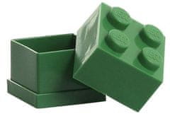 LEGO Škatla za shranjevanje Mini 4 - temno zelena