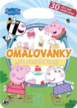 Jiri Models Barvanje z nalepkami - Peppa Pig