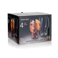 MAISON FORINE Komplet kozarcev za Aperol SOMMELIER'S CHEST 500 ml, 4 kosi