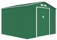 IWHOME Veliki zeleni vrtni paviljon ARES D 7,06 m² s kovinsko streho