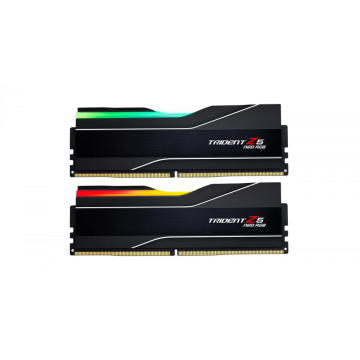 G.Skill Trident Z5 Neo RGB RAM pomnilnik, 32 GB, 5600 MHz, DDR5, CL30, AMD Expo, 2 kos (F5-5600J3036D16GX2-TZ5NR)