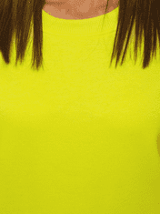Ozonee Ženski pulover Ciruela neon rumena S