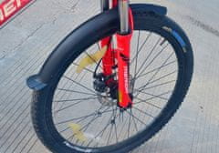 Korbi Kolesarski blatniki komplet spredaj in zadaj, Cross MTB 26", črni