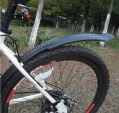 Korbi Kolesarski blatniki komplet spredaj in zadaj, Cross MTB 26", črni