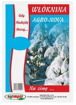 shumee Zimska prevleka Nova iz agrotekstila 1,6 m x 10 m bela