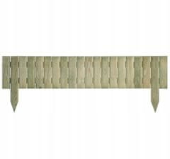 shumee Lesena ograja za trato, vrtna palisada, 90 cm