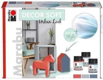 Marabu akrilna barva DECOR SOFT set URBAN LOOK