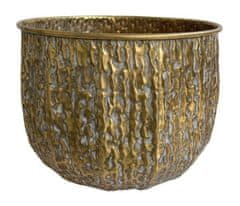Shishi Pokrov za cvetlični lonec 30,5 cm, zlat s patino