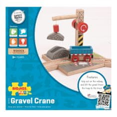 Bigjigs Rail Gravel Crane