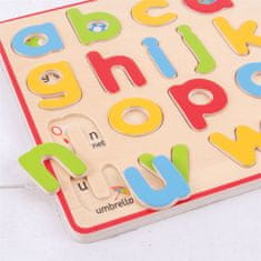 Bigjigs Toys Mala angleška abeceda s slikami