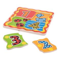 Bigjigs Toys Moja prva sestavljanka za štetje