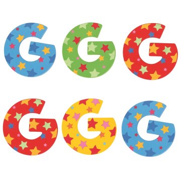 Bigjigs Toys Zvezdna črka G