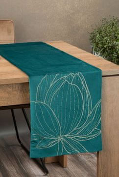 shumee BLINK TABLECLOT 12 35 X 180 CM TEMNO TURKIZNA