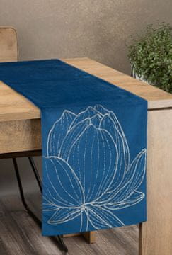 shumee BLINK TABLECLOT 12 35 X 220 CM MORANSKO MODRA