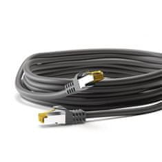 Goobay SFTP CAT 6A / S/FTP CAT 7 mrežni kabel, 10 m, črn (91644)
