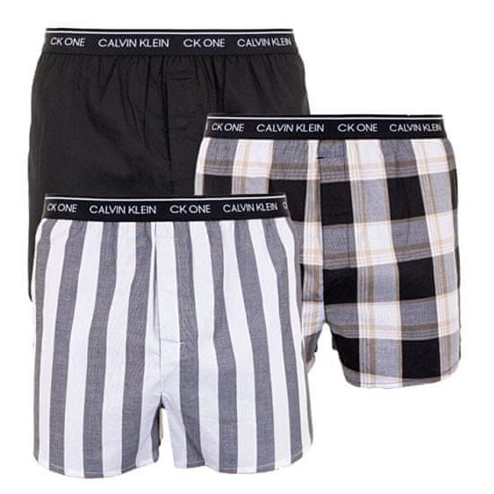 Calvin Klein 3 PAK - moške kratke hlače CK One NB3000A