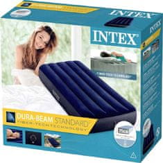 Intex Jr. Twin Dura-Beam Series Classic Downy napihljiva postelja, 191 x 76 x 25 cm