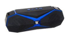 Izoxis Prenosni zvočnik Bluetooth s trakom v črni in modri barvi ISO 12275