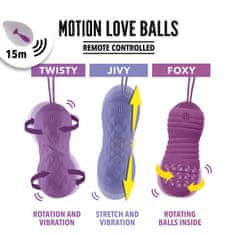 Feelztoys Vibro kroglice "Motion Love Balls - Twisty" (R28190)