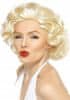 Peruka Marilyn Monroe Blond Krčeni lasje W56