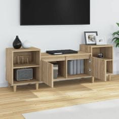 Vidaxl TV omarica sonoma hrast 160x35x55 cm inženirski les