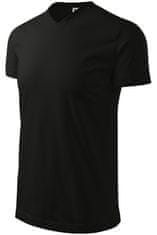 Malfini Težka majica s kratkimi rokavi, črna, XL