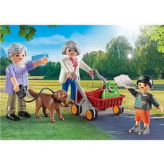 Playmobil DEDKI STARŠI Z OTROKOM 70990, DEDKI STARŠI Z OTROKOM 70990