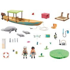 Playmobil IZLET Z LADJO DO MANATINOV 71010, IZLET Z LADJO DO MANATINOV 71010