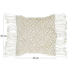 nabbi Chinchero blazina 40x40 cm - krem