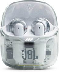 JBL Tune Flex, prozorno bela