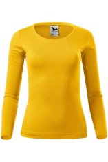 Malfini Ženska majica z dolgimi rokavi, rumena, M