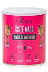 NATURECA cons. govedina z mišičnim mesom za pse 800g