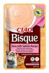 Churu Cat Bisque Tuna z lososom Recept 40g