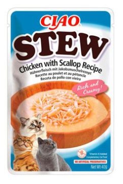 Churu Cat Stew piščanec s pokrovačami 40g
