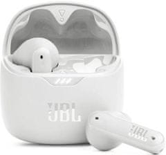 JBL TFLEX TWS slušalke, bele